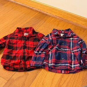 Cat & Jack Button Down Shirts